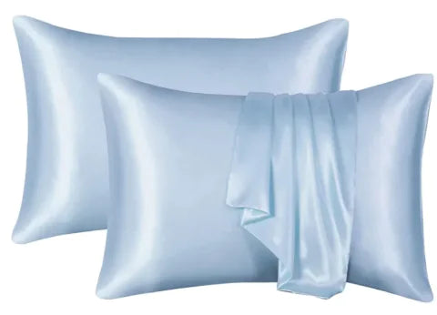 Arcyn Silk Solid Color Satin Pillowcase